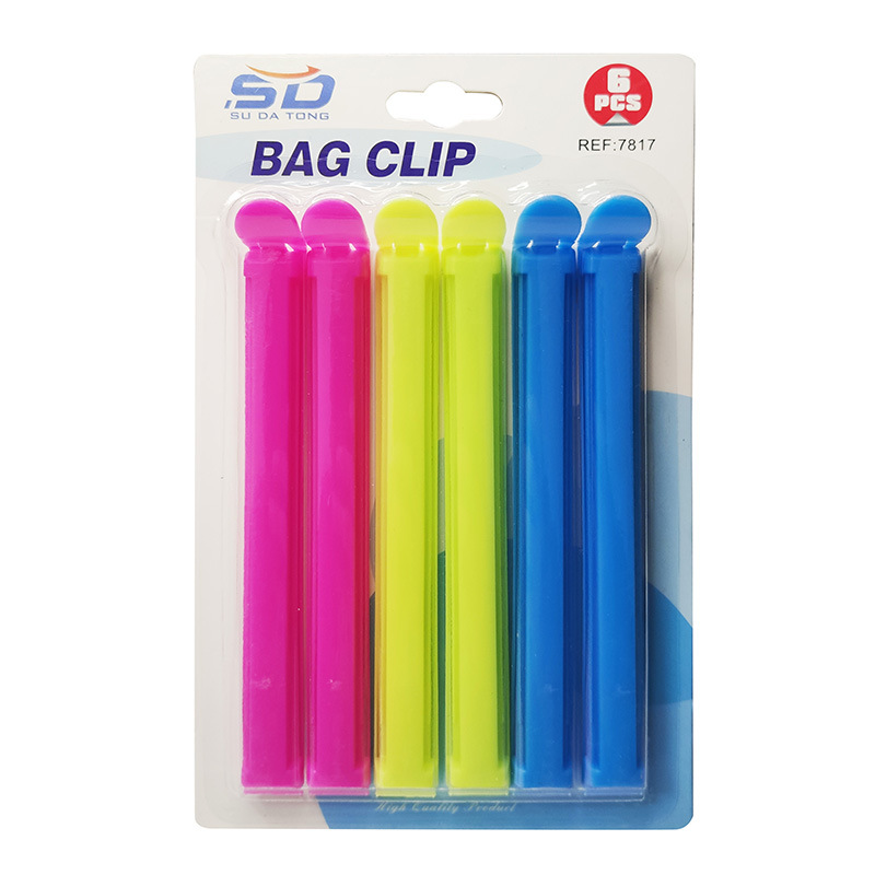 Manufacturers Supply Plastic Clip Sealing Clip Sealing Clip Grocery Bag Fresh-Keeping Sealing Clip Snacks Sealer