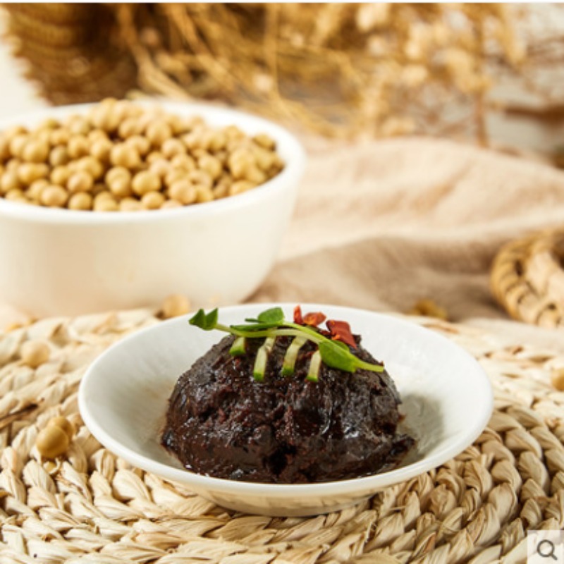 六必居天源酱园干黄酱350g*40袋整箱黄酱拌面老北京炸酱干黄豆酱