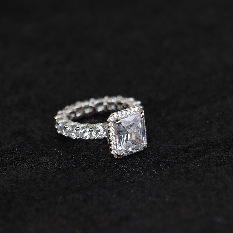 番禺制造跨境热销批发银戒指女款s925银戒指欧美热卖爆款饰品代发