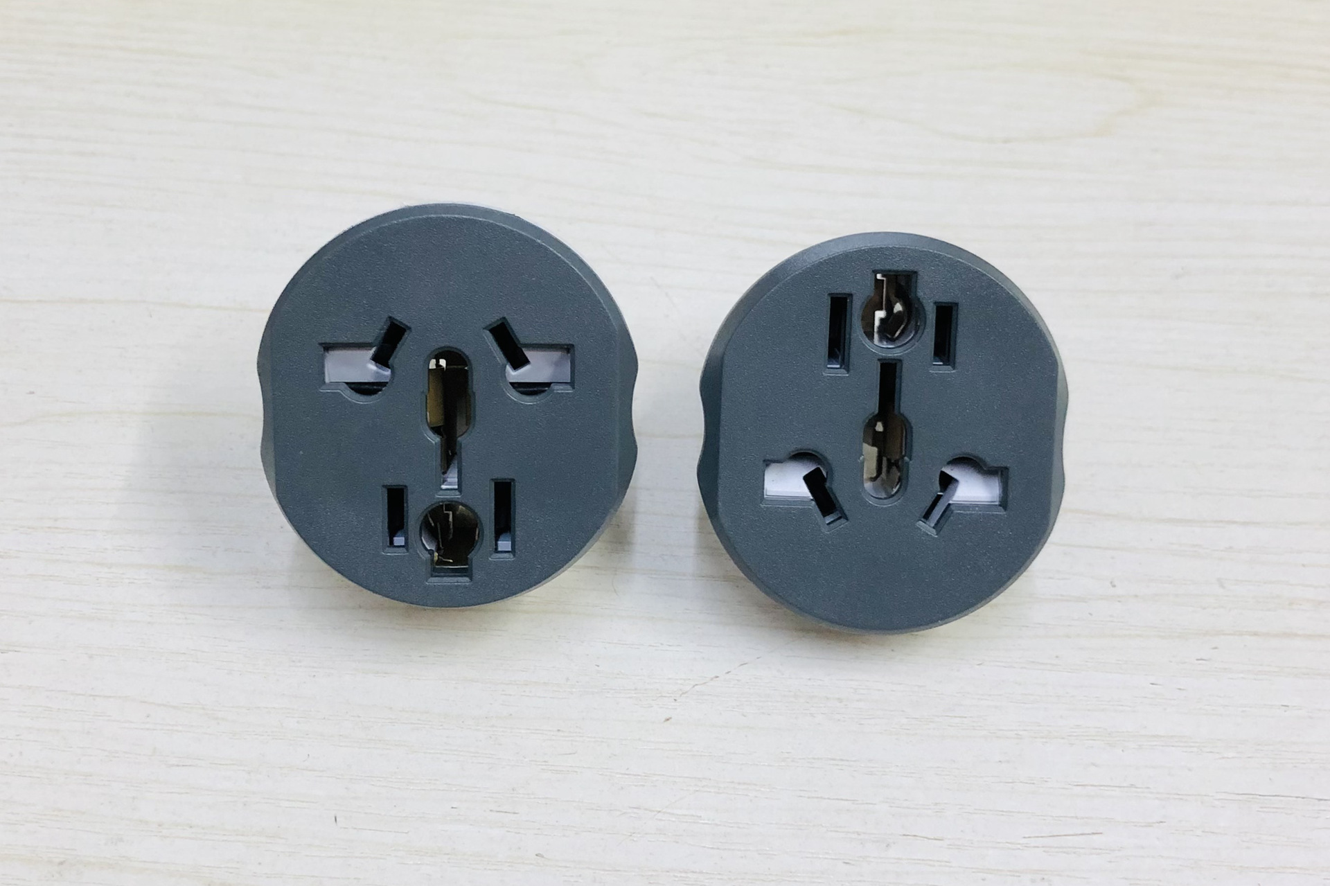 德标4.8mm转换插头16a欧规插头转换器德国法国电源插头适配器插座