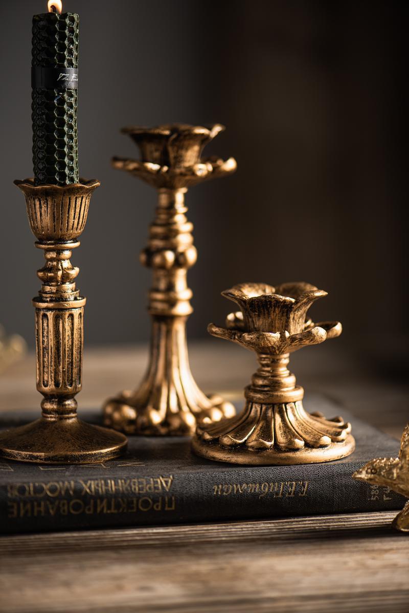 欧式餐桌树脂烛台