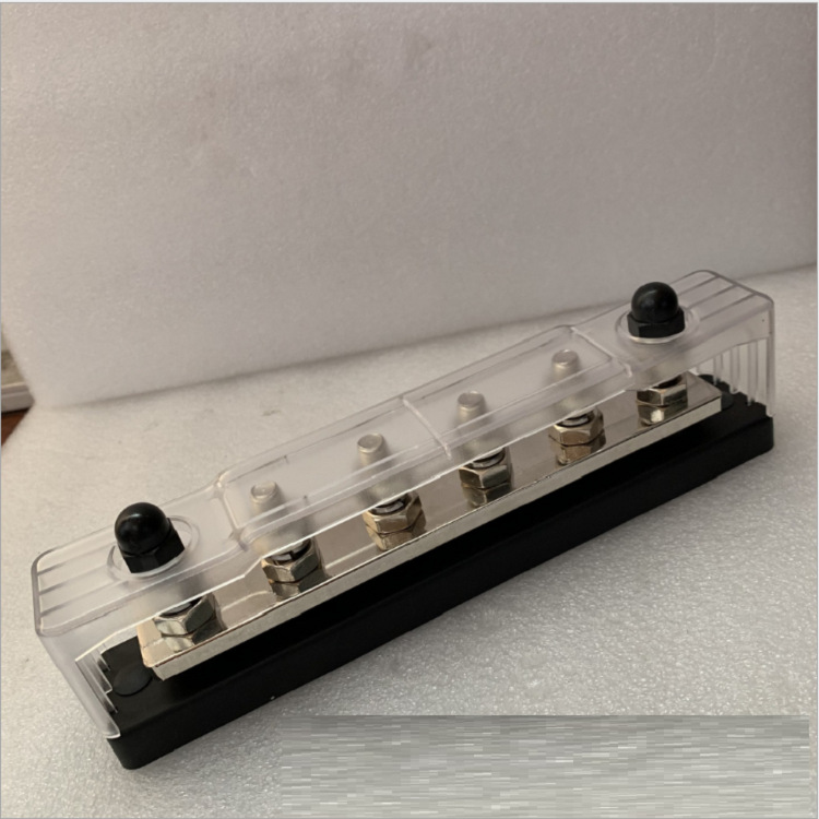 新品汇线排 2路4路12路48v/250a大电流汇线排 房车轮船改装适用大