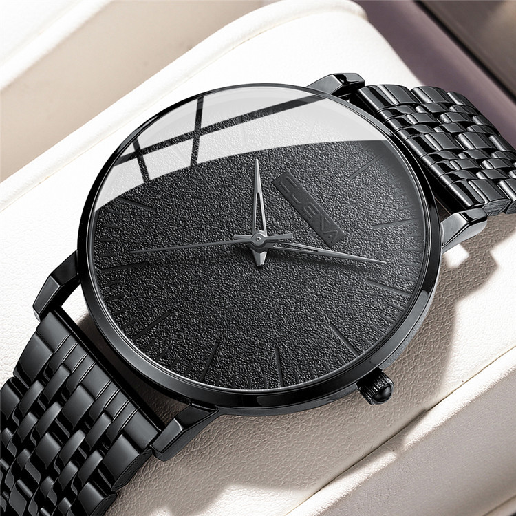 cuena/卡迪时新款男士手表外贸运动男士手表钢带简约风学生时尚