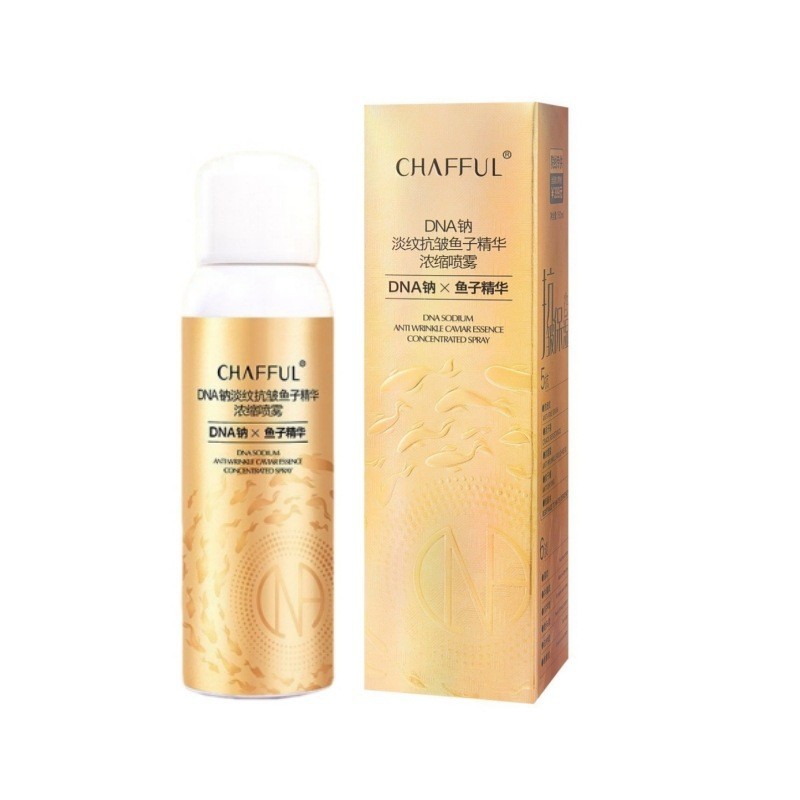 香芙儿dna钠淡纹抗皱鱼子精华浓缩喷雾150ml保湿滋润补水喷雾代发