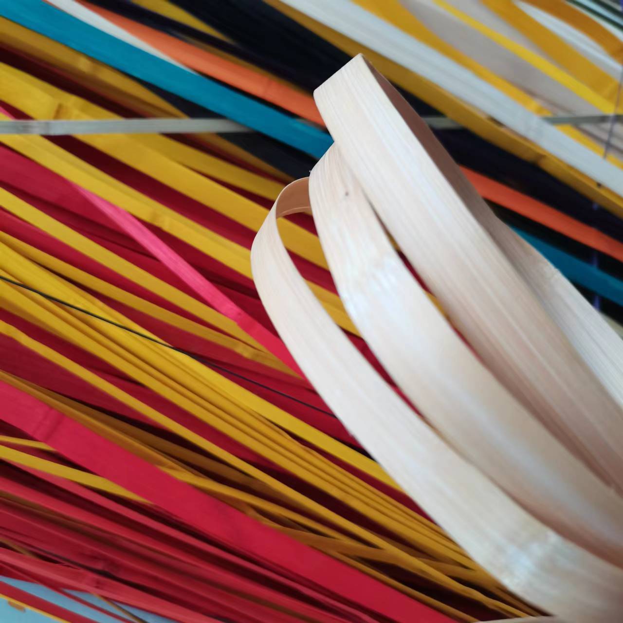 竹条竹编细薄竹片编织园艺花艺手工diy材料婚礼装饰竹篾条