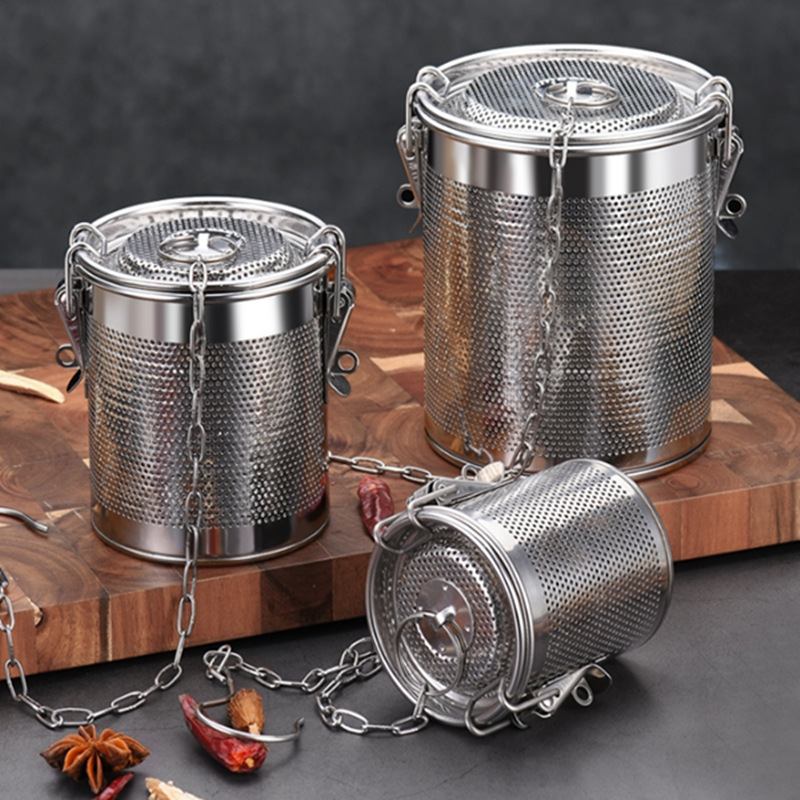卤料过滤网不锈钢卤水篮卤料包过滤袋卤料笼大料滤网调料球调料盒