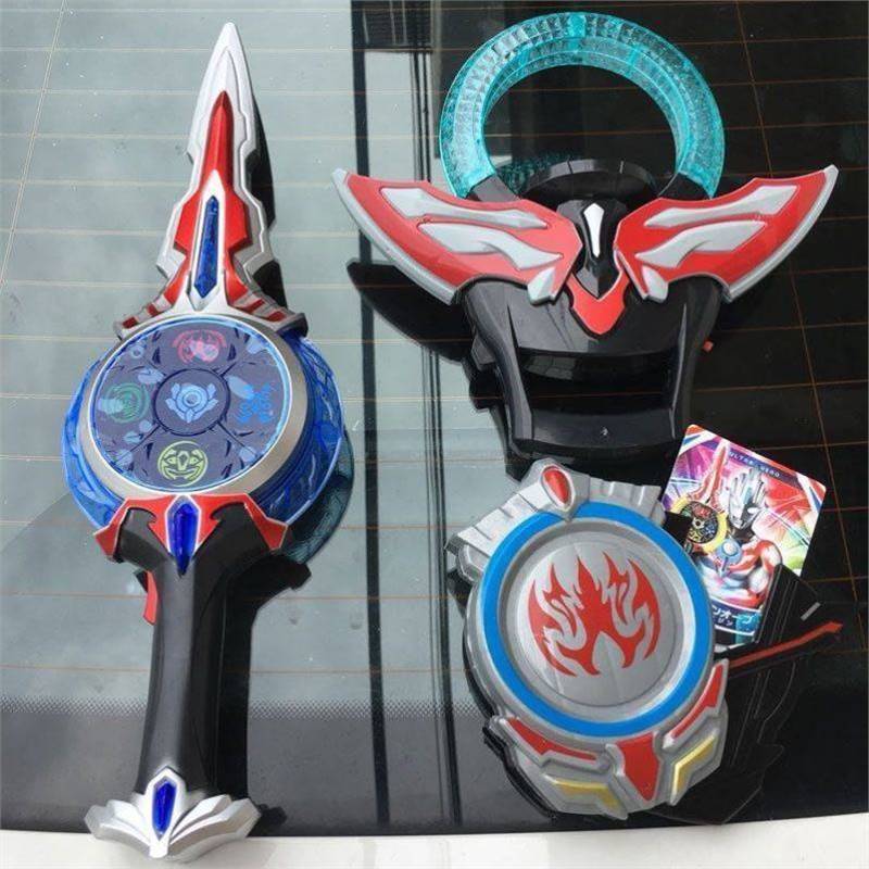 骑士维克特利变声器武器骑士剑笛维克特利火炬圣男孩奥特曼玩具
