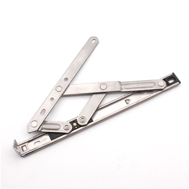 304不锈钢滑撑上悬窗铝合金窗平开窗风撑 四连杆支架窗户幕墙铰链