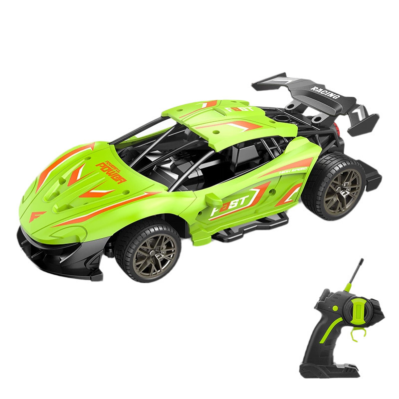 High-Speed Drift Racing Car Spray Remote Control Car Electric Car Model Children's Charging Toy Simulation Sports Car Generation