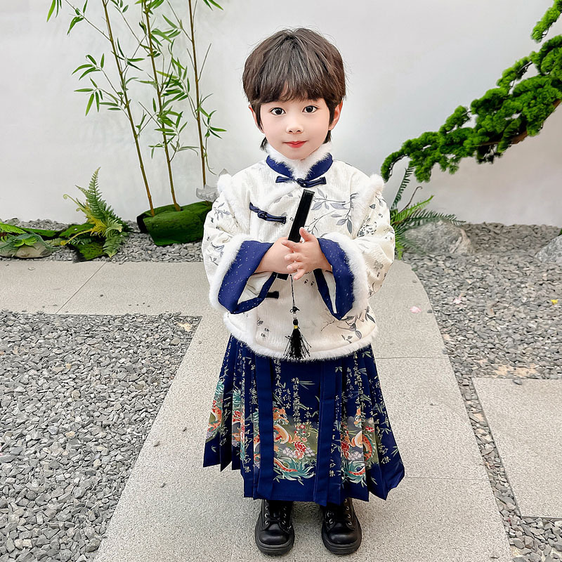 男童旗袍冬