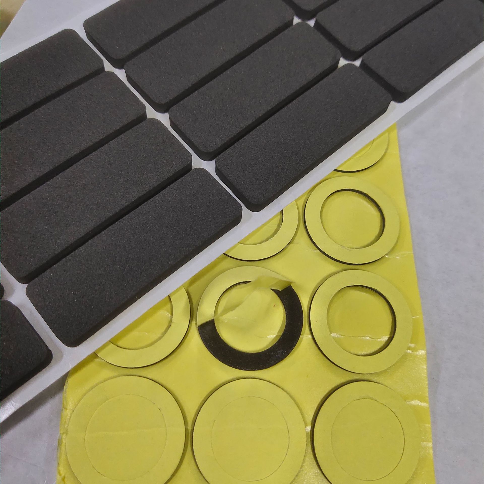 厂家定制背胶EVA泡棉脚垫防撞防滑填充泡沫胶垫阻燃防静电海绵垫