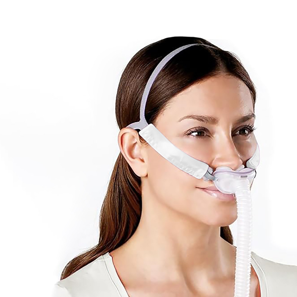 跨境新品呼吸机防勒垫120 克亮光贡色丁布呼吸机面罩脸垫防痛不勒