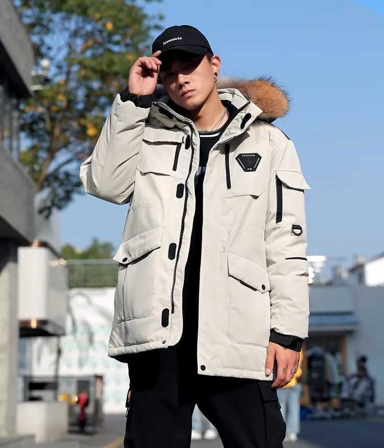 反季清仓跑男户外情侣加厚羽绒服男女中长款冬季外套修身学生大鹅