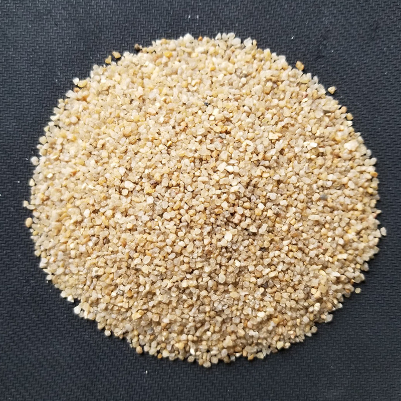 海砂滤料 均质石英砂滤料 自来水厂v型滤池专用海砂滤料污水处理