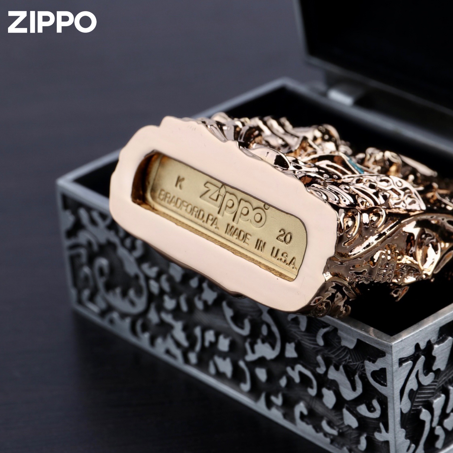 zippo打火机diy套壳重工魔兽世界煤油防风芝宝打火机