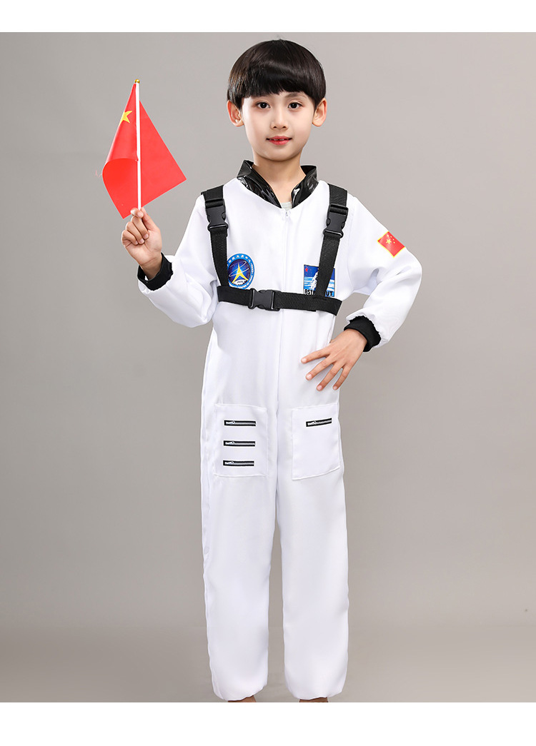 厂家新款儿童航天服宇航员服装 六一太空宇航员体验扮演服