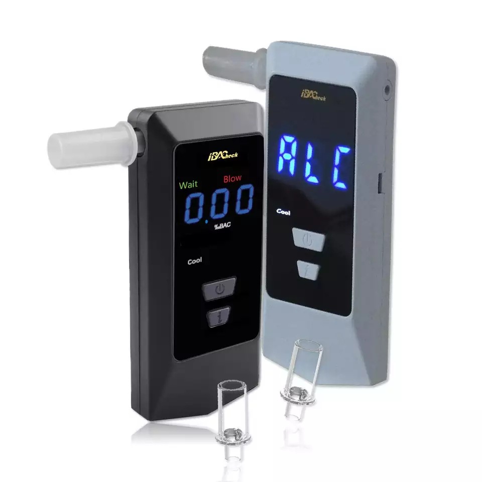 High-Precision Alcohol Tester Convenient Blowing Traffic Drunk Driving Alcohol Concentration Detector New