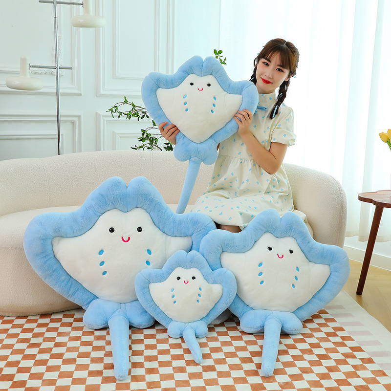 foreign trade cute fish plush toy pillow devil fish doll ragdoll sleeping fish doll girl gift