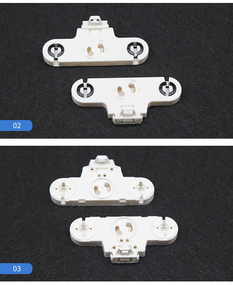 荧光灯灯座 日光灯灯脚灯具 t8电子灯座供应 消毒节能t8防水灯座