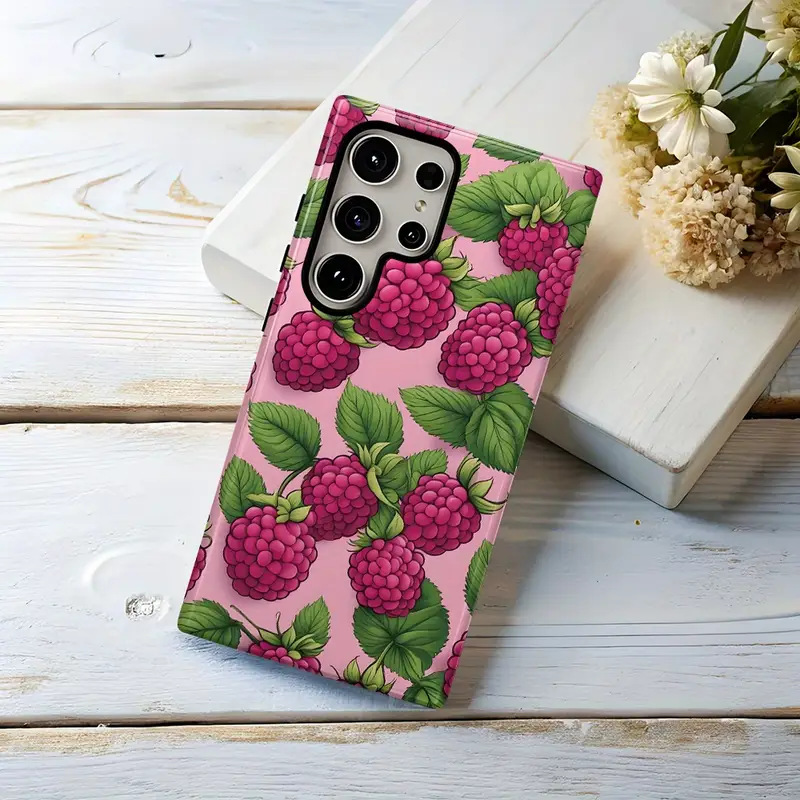 二合一菲林壳适用三星S25ULTRA粉色S24Plus单层手机保护套S23女生