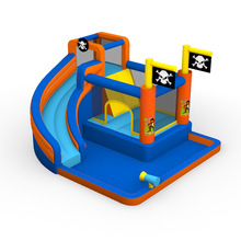 跳迪儿童充气城堡海盗船蹦蹦床户外喷水滑滑梯室内充气跳跳床玩具