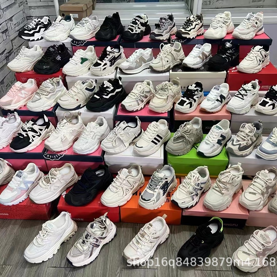 库存鞋地摊鞋新款潮流品牌断码批发杂款男女处理工厂摆摊鞋子批发