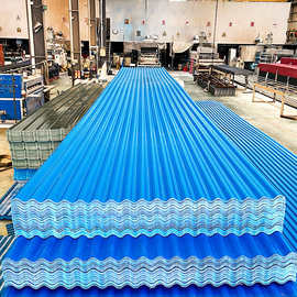 遮阳棚塑钢瓦塑胶隔音pvc屋顶停车棚环保建材防腐蚀塑料瓦无异味