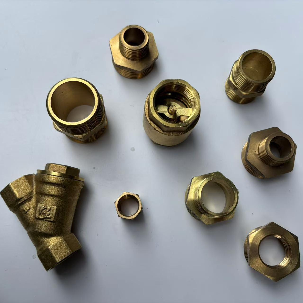 品牌黄加厚过滤器内丝转补芯水泵配件阀门水泵接头