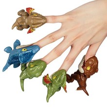 咬手指恐龙多关节可活动霸王龙鳄鱼沧龙狮子鲨鱼咬手扭蛋玩具礼品