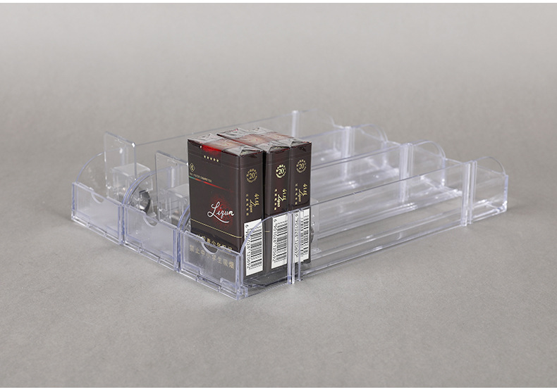 自动推烟器一体式单边双边香烟推进器超市卷烟推送器宽细烟款