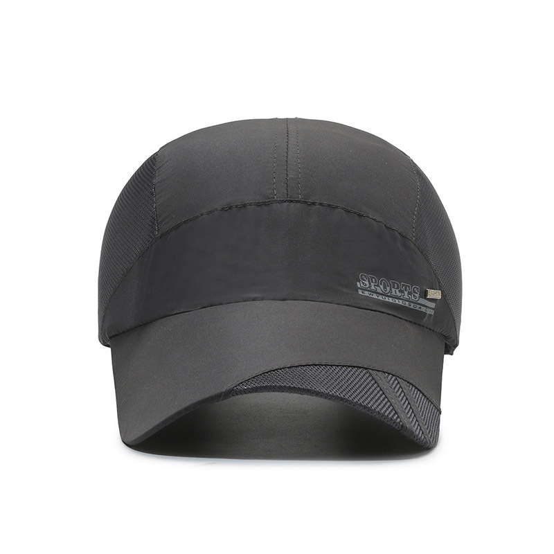 Hat Men's Summer Sun Protection Korean Peaked Cap Outdoor Quick-Drying Cap Men's Ventilation Cap Children Sun Baseball Cap Women