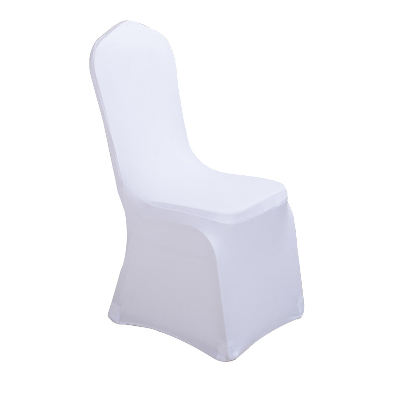 Cross-Border Hotel Foot-Wrapped Chair Cover Banquet Chair Cover Oxford One-Piece Padded Elastic Chair Covers Wedding Celebration Decoration Wholesale