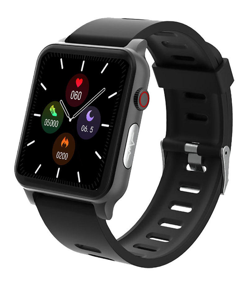 全触彩屏蓝牙智能手表健身跑步运动检测心电图血压血氧心率手腕表