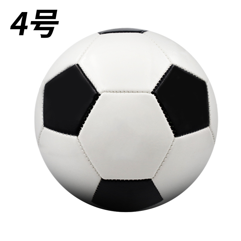 Football No. 3 No. 4 No. 5 Senior High School Entrance Examination Pu Primary and Secondary School Students Kindergarten Training Competition Pvc Machine Sewing Children's Football Wholesale