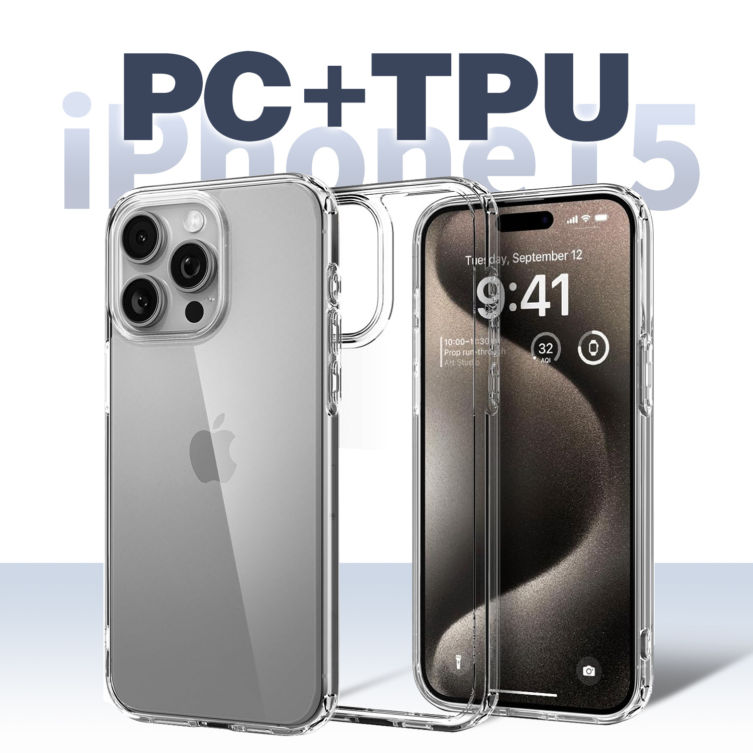 iphone 15 transparent case 适用 iphone14promax Proof case 13