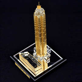 建筑模型摆件迪拜塔深圳平安水晶楼模创意工艺品旅游纪念礼品