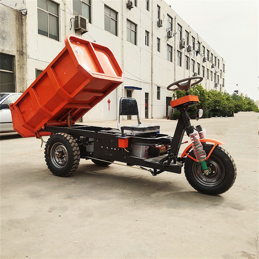 工矿运输1吨自卸三轮车 电动三轮车 液压自卸小型翻斗车-阿里巴巴
