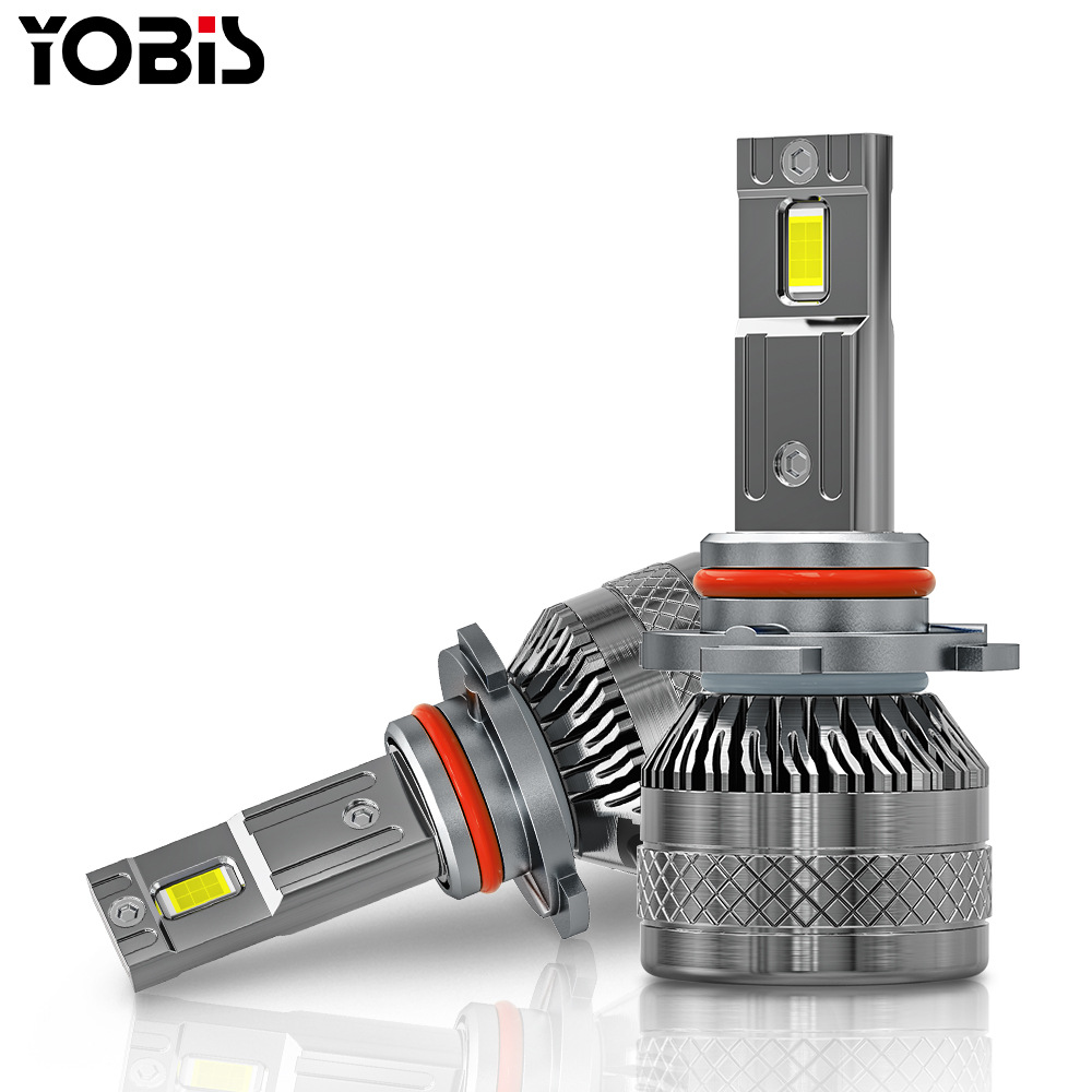 跨境批发刀锋款led前大灯h7h4h1超亮聚光汽车灯泡改装汽车led大灯