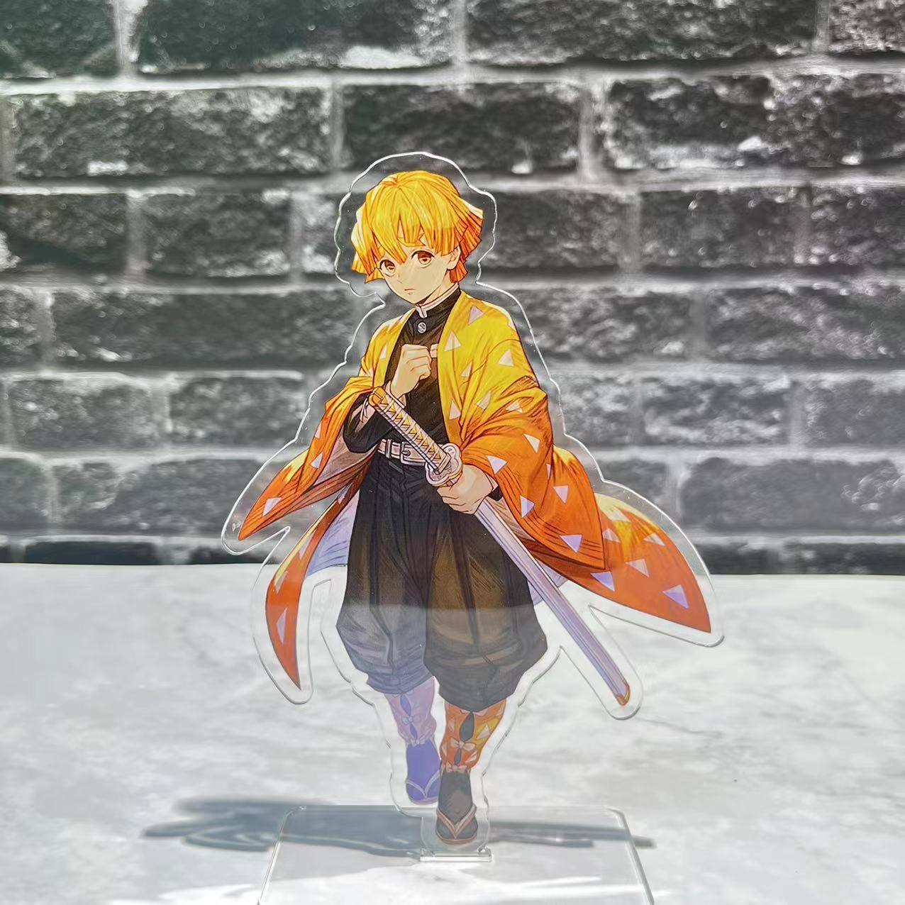 鬼灭之刃 立牌双面 炭治郎祢豆子我妻善逸周边动漫摆件亚克力手办