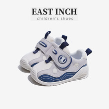 婴幼儿韩版洋气机能鞋2023春季新款防滑软底宝宝学步1-3岁2运动鞋