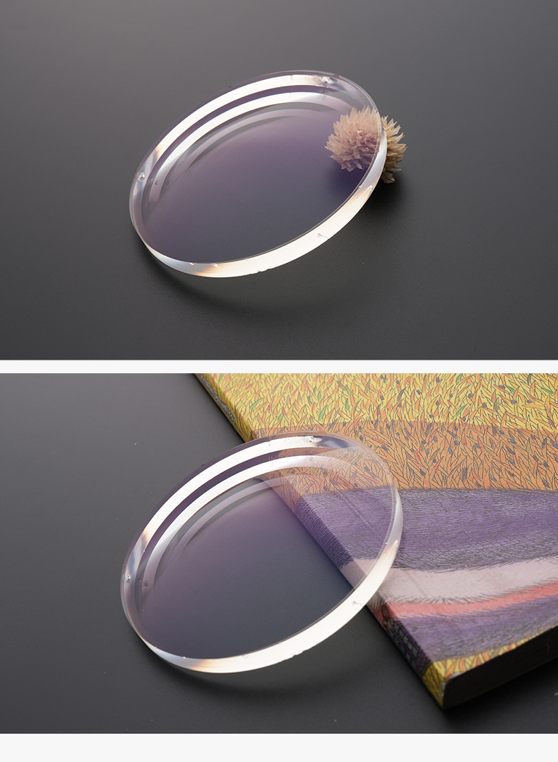 防蓝光近视镜片高度近视眼镜片高清树脂偏光镜片非球面防蓝光镜片