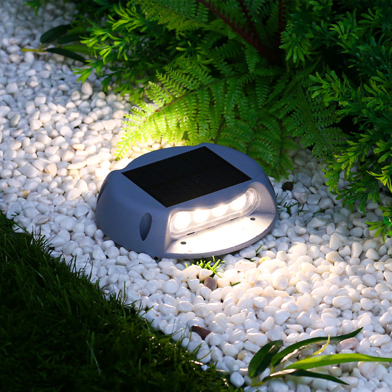 太阳能步道灯户外庭院防水地面免开孔感应楼梯台阶踏步过道地埋灯