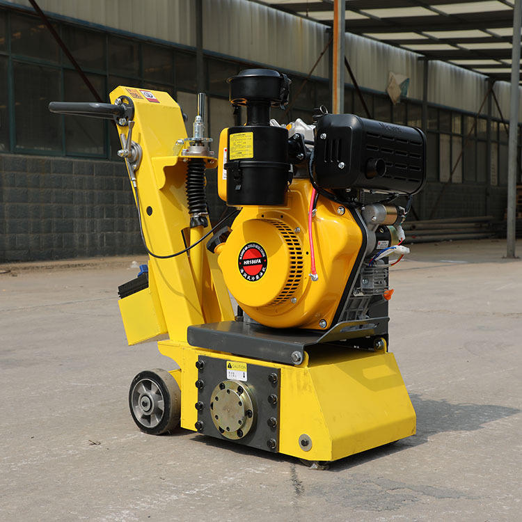 手扶式小型铣刨机混凝土路面铣刨机地面铣刨机沥青铣刨凿毛一体机