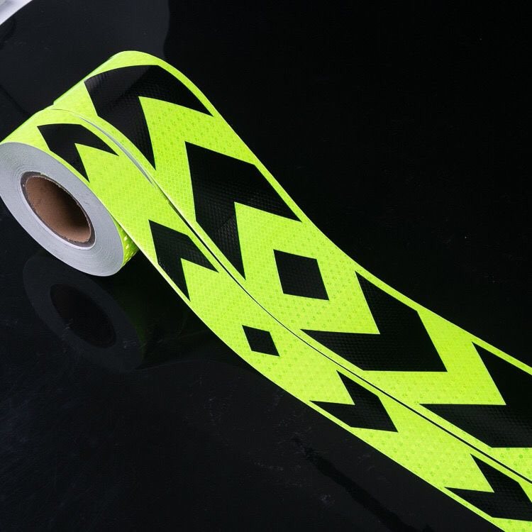 货车导向标箭头反光贴汽车防撞反光条车身贴纸外观车身双向箭头贴