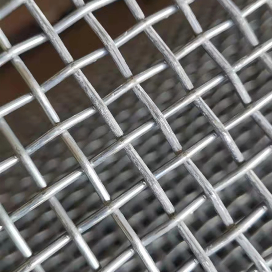 不锈钢丝网镀锌铁丝网 高锰钢丝网编织轧花网厂家直销