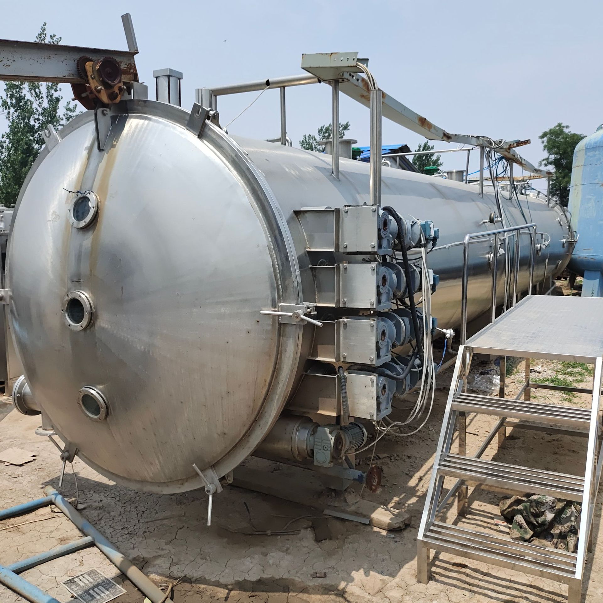 低温连续带式真空干燥机 骆驼奶二手真空带式干燥机 果胶干燥机