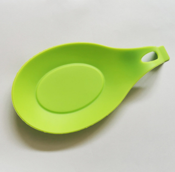 Silicone Spoon Holder High Temperature Resistant Soup Spoon Mat Spoon Pad Silicone Spoon Mat Silicone Spoon Mat