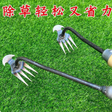 新款除草神器连根拔草工具园艺耙子拔草锰钢小号手握式松土挖野菜