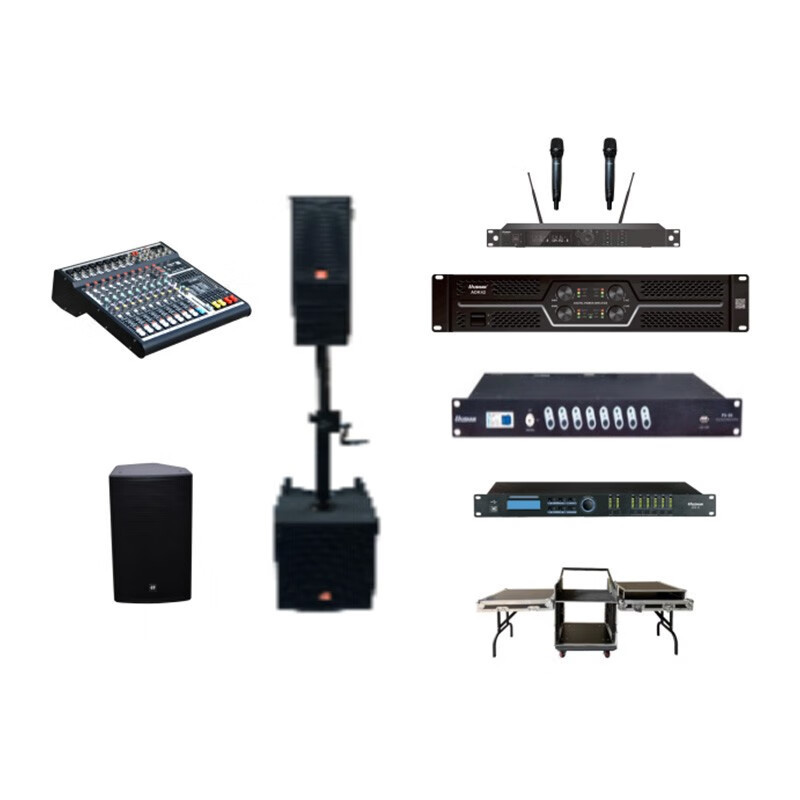湖山户外演出音响系统一套-阿里巴巴