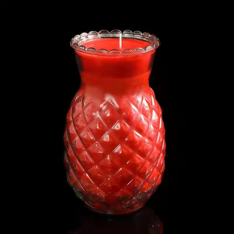 旺来酥油灯宗教蜡烛酥油蜡烛菠萝灯菠萝酥油烛供佛烛来旺